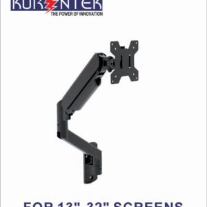 Kurentek KTK1075 (K48) Monitor Mount | Adjustable Arm for 13"–32" Screens | 10kg Load Capacity